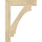 Ekena Millwork Imperial Block Rough Sawn Bracket, Douglas Fir, 4"W x 24"D x 32"H BKT04X24X32IMP05RDF - alternate 4
